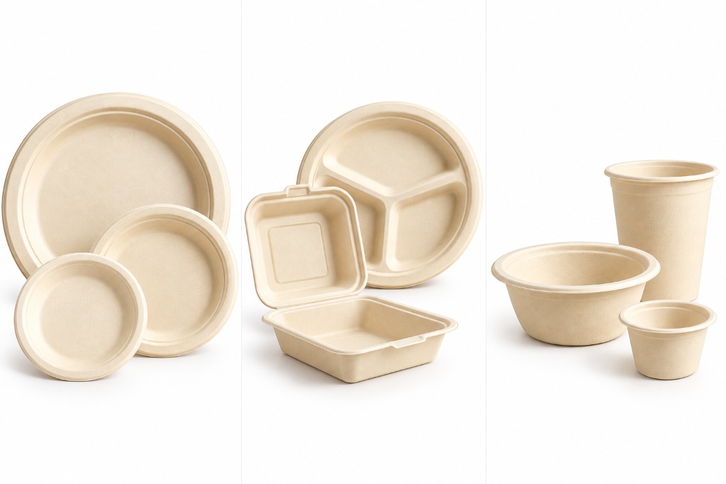 Avaniq Bagasse Tableware Range