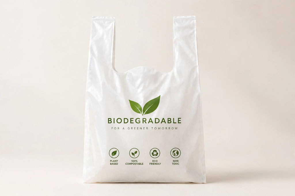 Avaniq Biodegradable Carry Bag Studio Shot