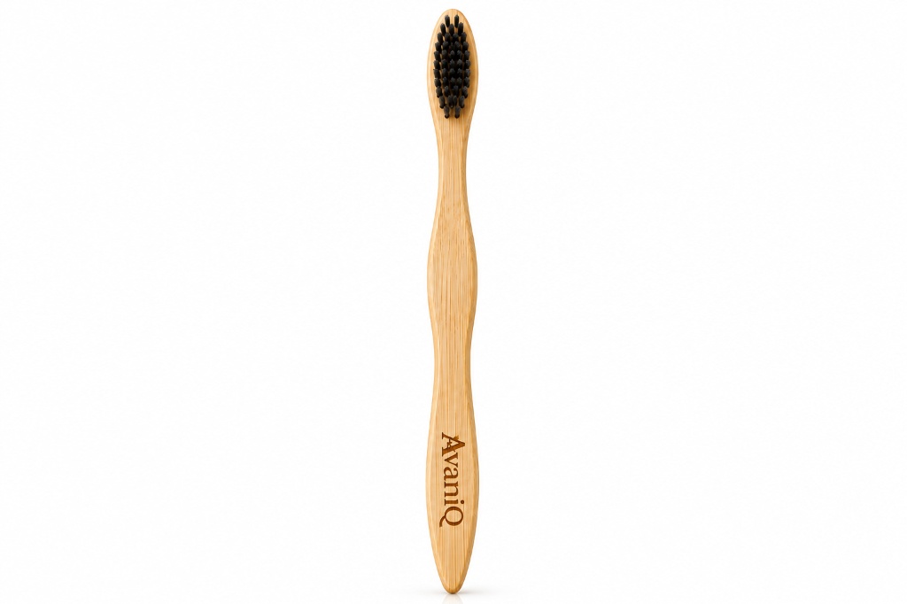 Avaniq Bamboo Toothbrush Standalone View
